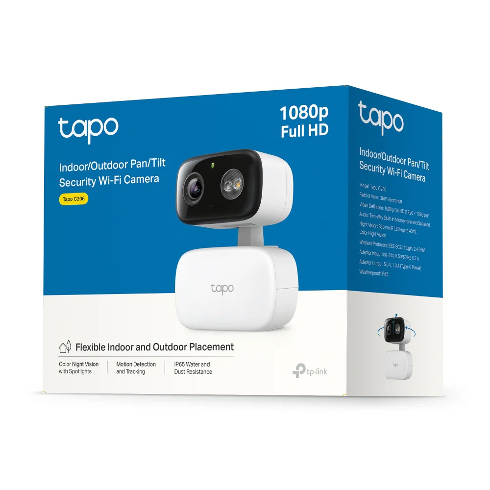 Tapo C206 | Indoor/Outdoor Security Wi-Fi Camera, 1080P, AI Detection - Image 15
