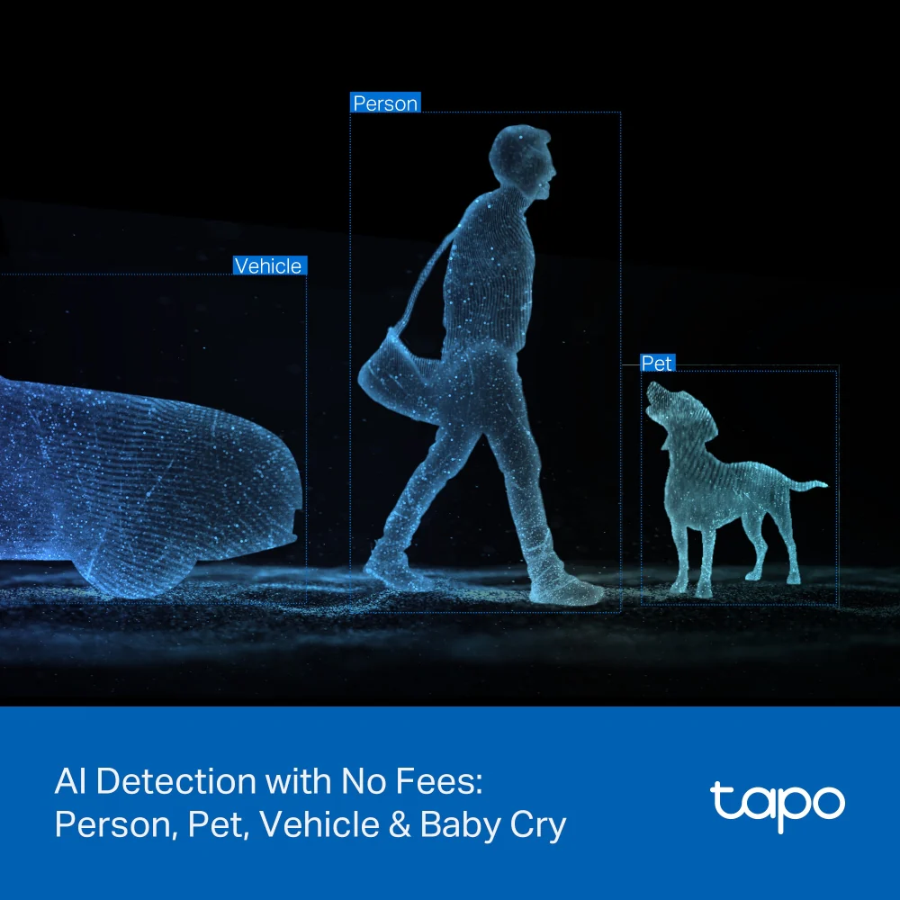 Tapo C246D | Dual-Lens Pan/Tilt Security Camera, Dual 2K 3MP, AI Detection - Image 11