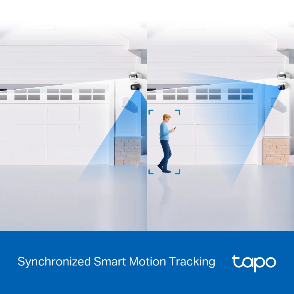 Tapo C246D | Dual-Lens Pan/Tilt Security Camera, Dual 2K 3MP, AI Detection - Image 6