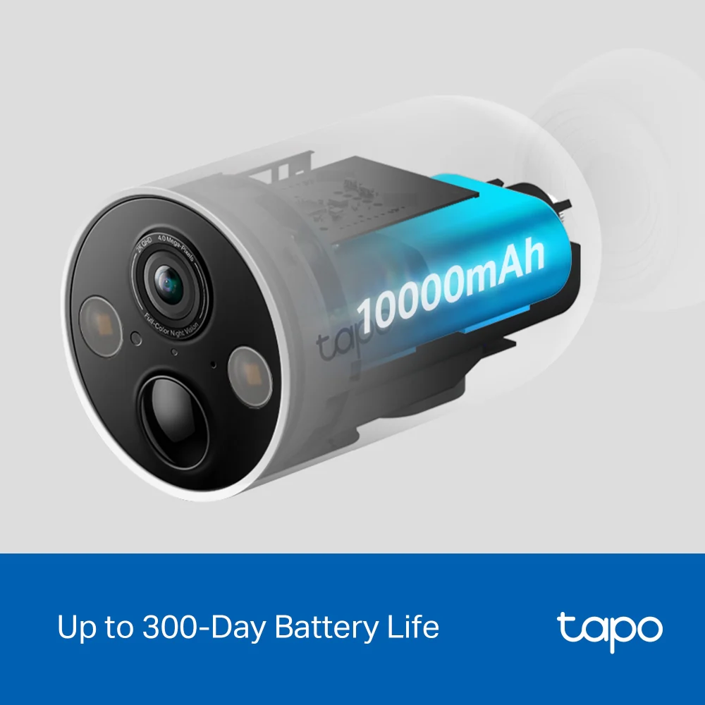 Tapo C425 Series | Battery-Powered Outdoor Security Camera, 2K QHD, Colour Night Vision - Image 7