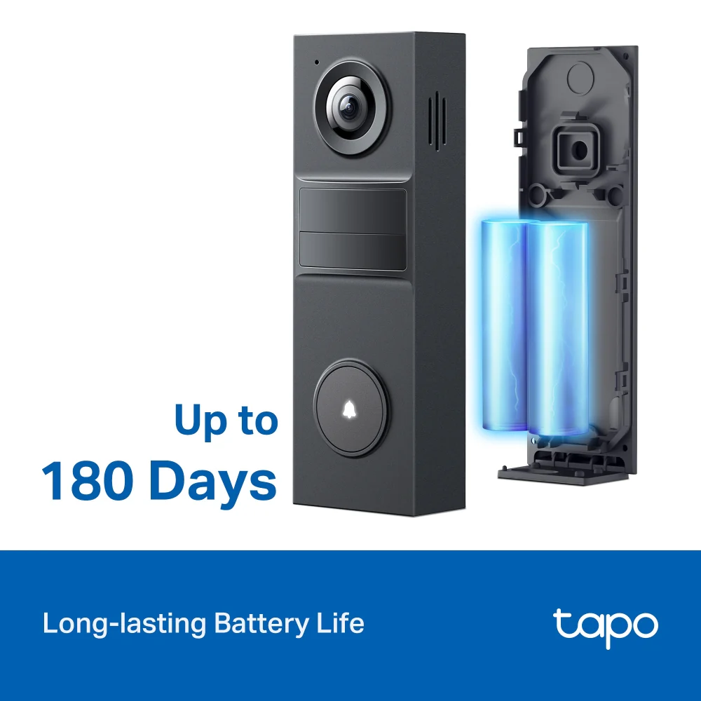 Tapo D205 | Smart Video Doorbell Mini, 2K, AI Detection - Image 8