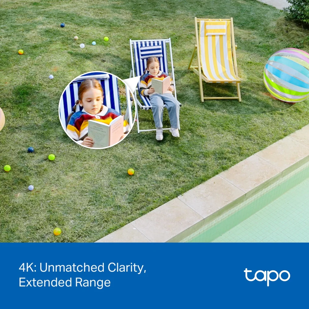Tapo C560WS | Outdoor Pan/Tilt Security Wi-Fi Camera, 4K 8MP, AI Detection - Image 3