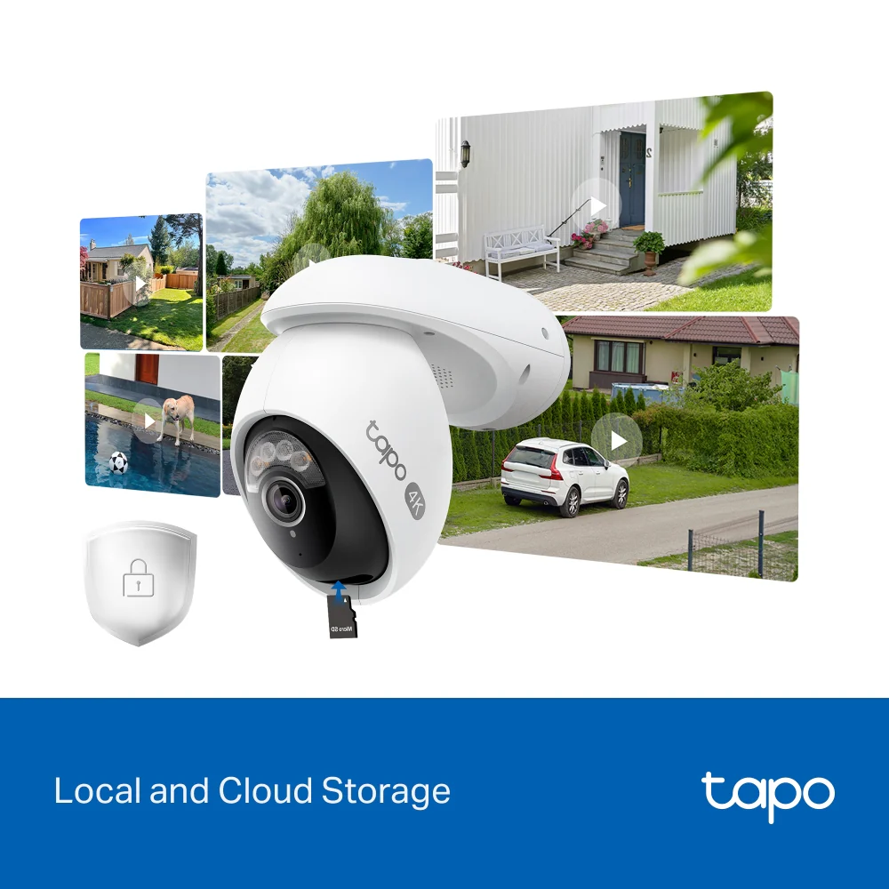 Tapo C560WS | Outdoor Pan/Tilt Security Wi-Fi Camera, 4K 8MP, AI Detection - Image 4