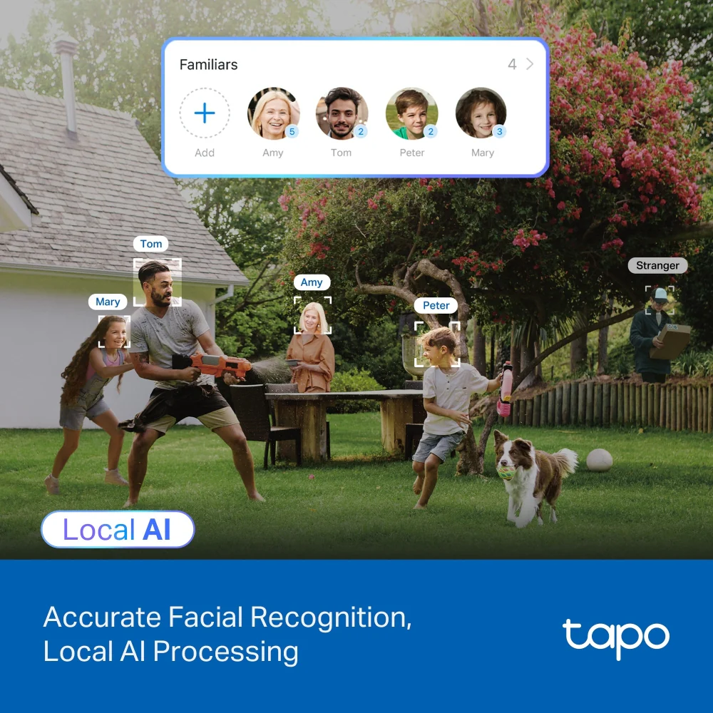 Tapo C560WS | Outdoor Pan/Tilt Security Wi-Fi Camera, 4K 8MP, AI Detection - Image 5