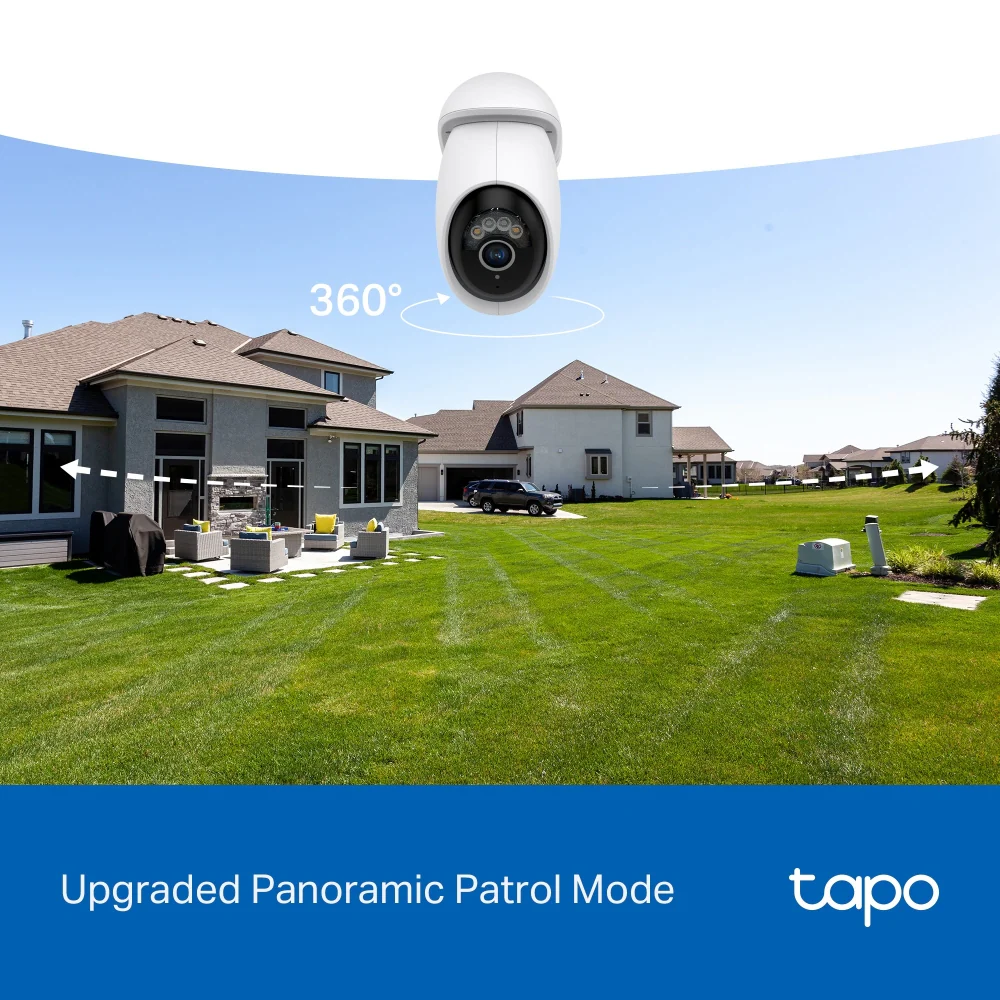 Tapo C560WS | Outdoor Pan/Tilt Security Wi-Fi Camera, 4K 8MP, AI Detection - Image 9