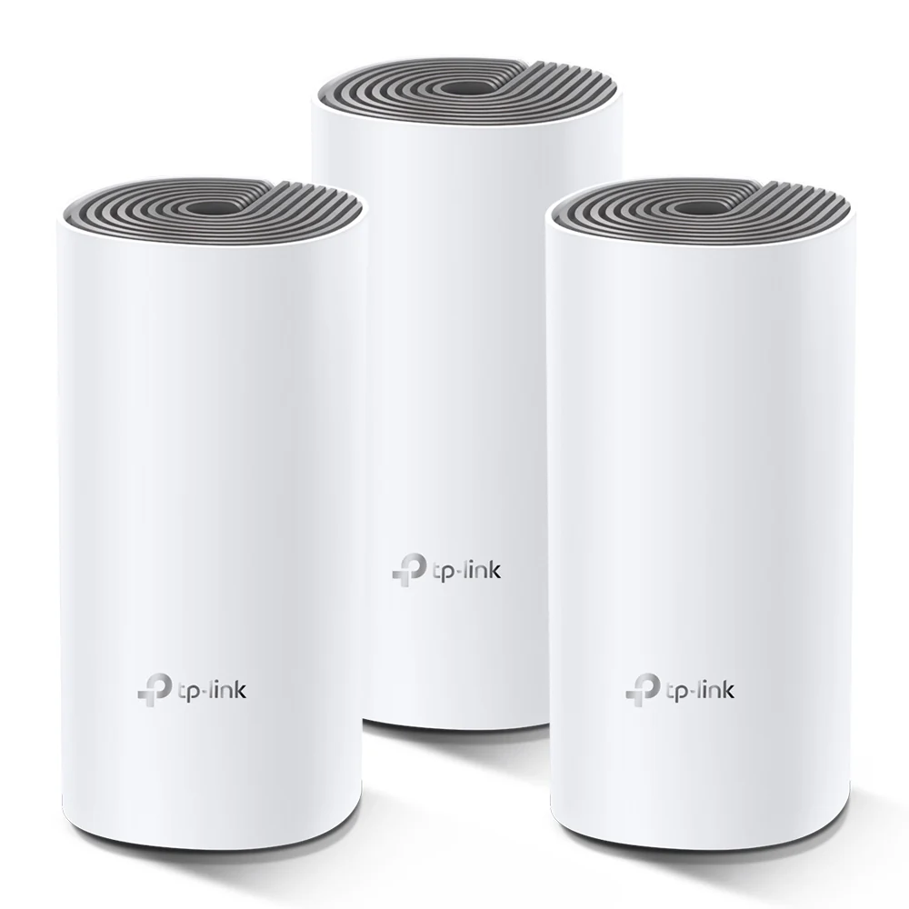 Deco E4(3-pack) | AC1200 Whole Home Mesh Wi-Fi System - Refurbished