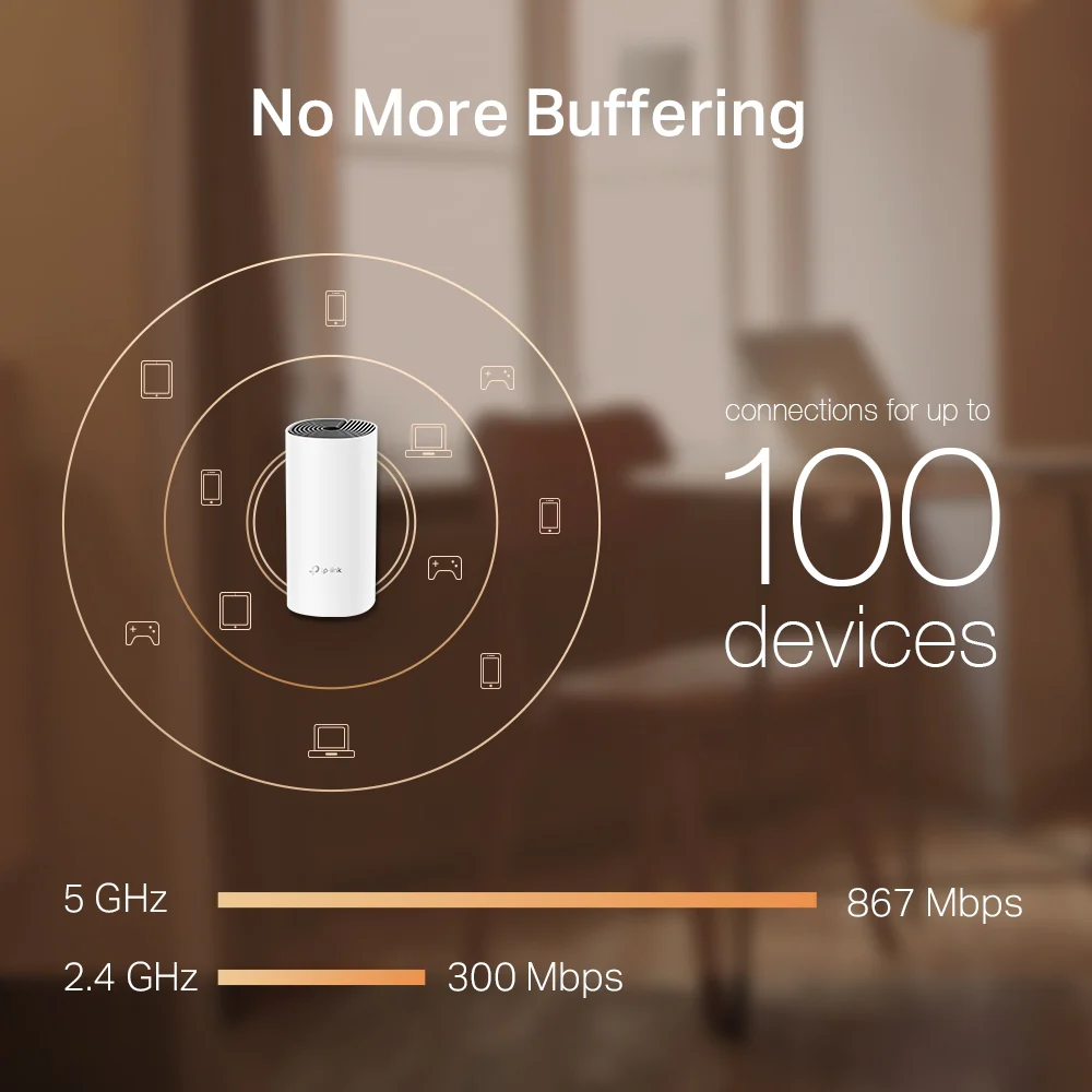 Deco M4(3-pack) | AC1200 Whole Home Mesh Wi-Fi System - Refurbished - Image 5