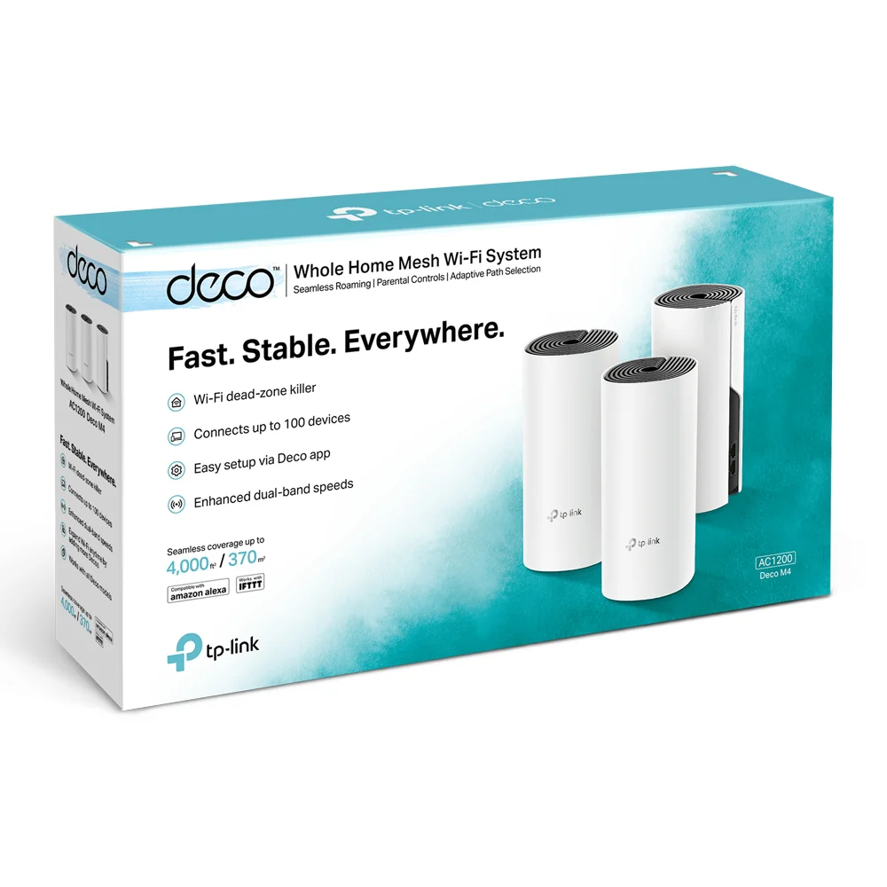 Deco M4(3-pack) | AC1200 Whole Home Mesh Wi-Fi System - Refurbished - Image 8