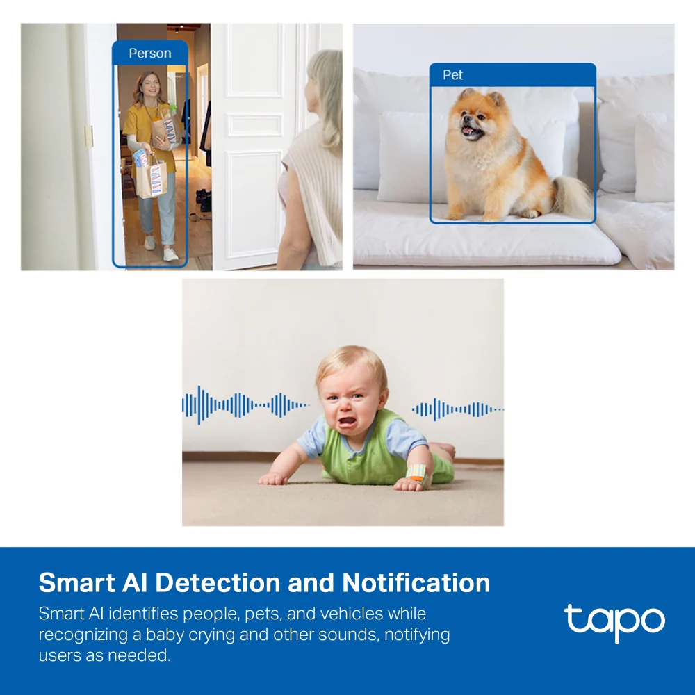 Tapo C125 | AI Wi-Fi Security Camera, 2K QHD, Smart AI Detection - Image 5
