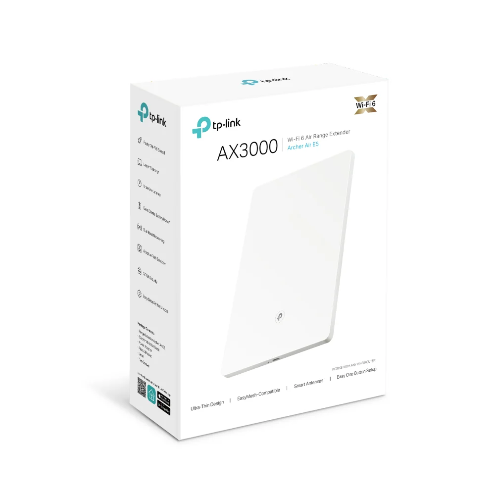 Archer Air E5 | AX3000 Dual-Band Wi-Fi 6 Air Range Extender - Image 9