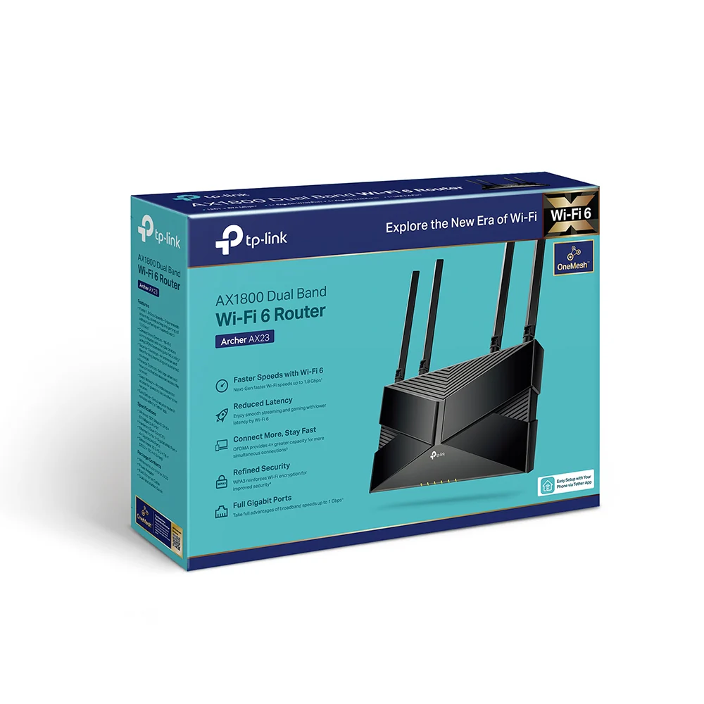 Archer AX23 | AX1800 Dual-Band Wi-Fi 6 Router - Image 9