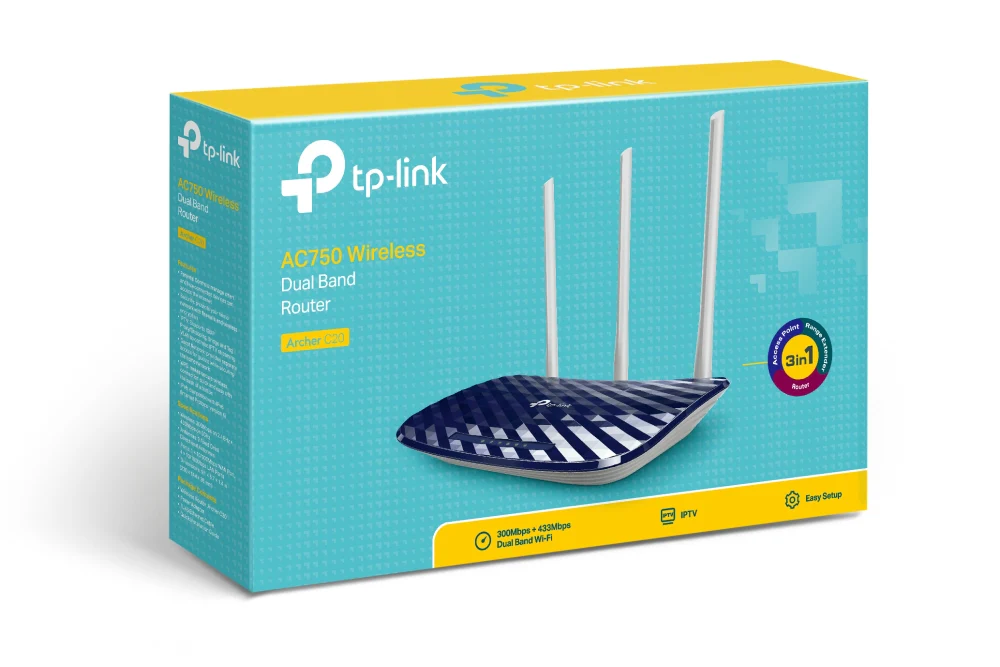Archer C20 | AC750 Wireless Dual Band Router - Image 4