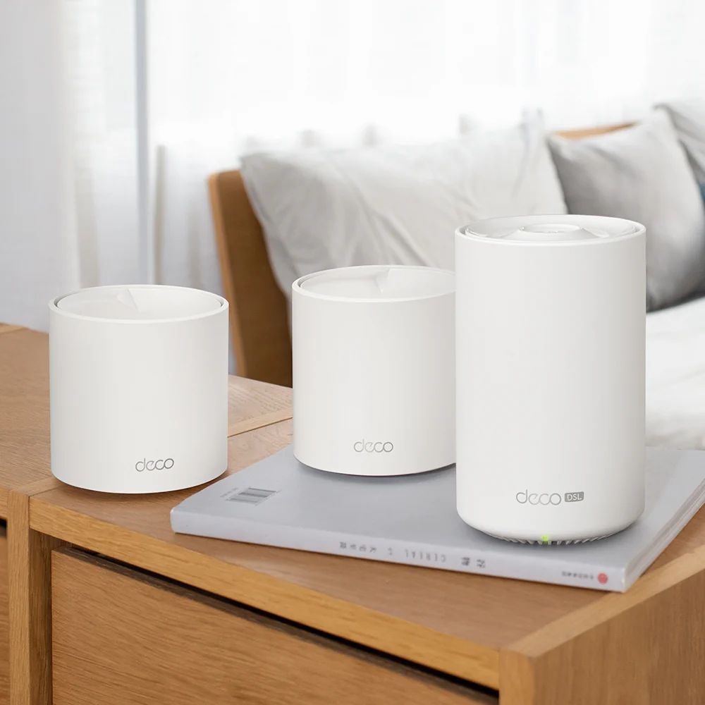 Deco X50-DSL | AX3000 VDSL Whole Home Mesh WiFi 6 System - (3-pack) - Refurbished - Image 5