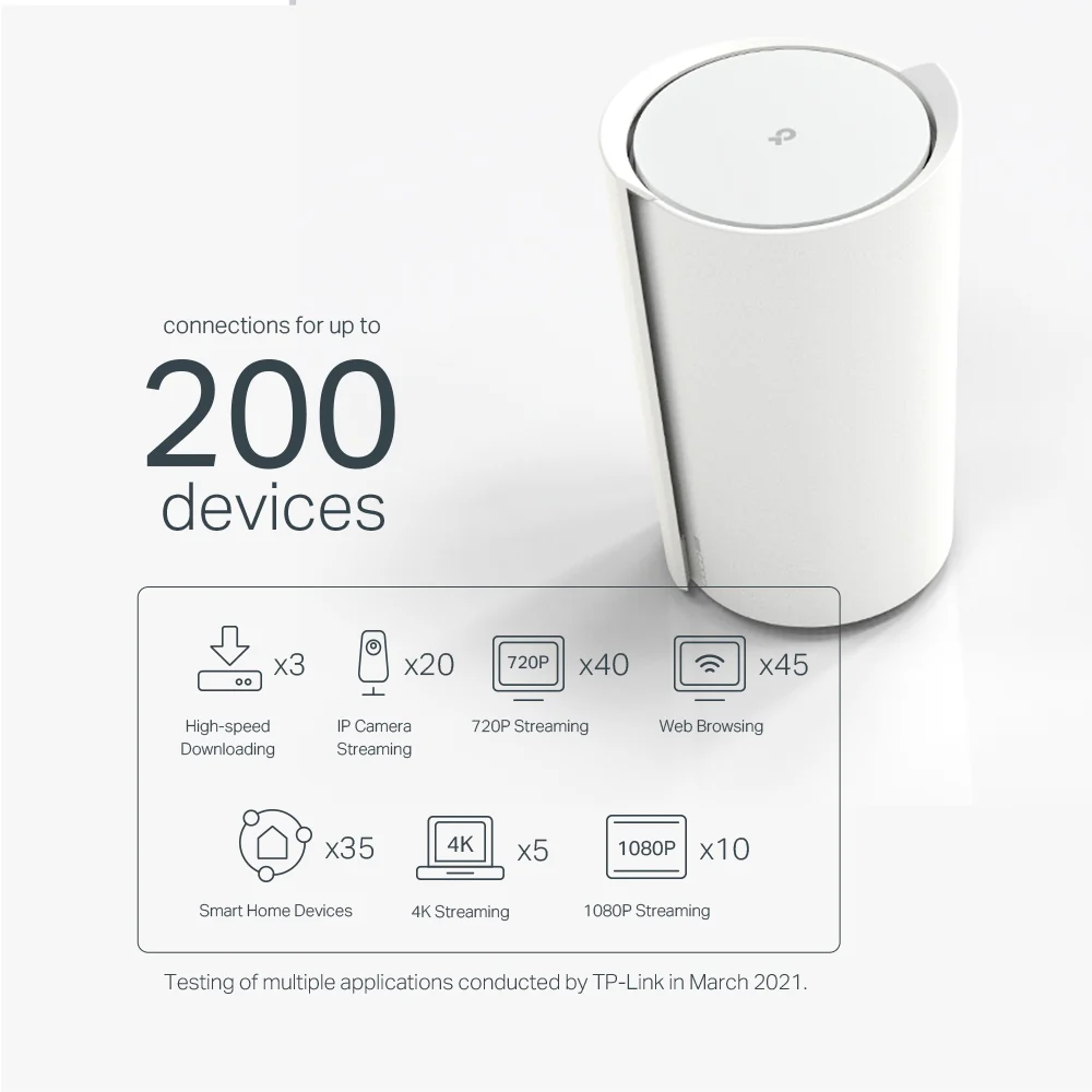 Deco X73-DSL(2-pack) - Refurbished | AX5400 VDSL Whole Home Mesh Wi-Fi 6 Modem Router - Image 9