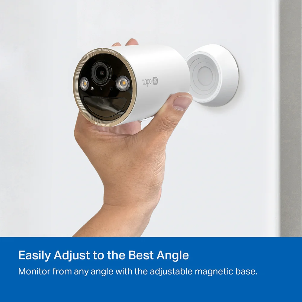 Tapo C460 Series | Solar/Battery Outdoor Camera, 4K 8MP, Free AI Detection, Starlight Colour Night Vision - Image 6