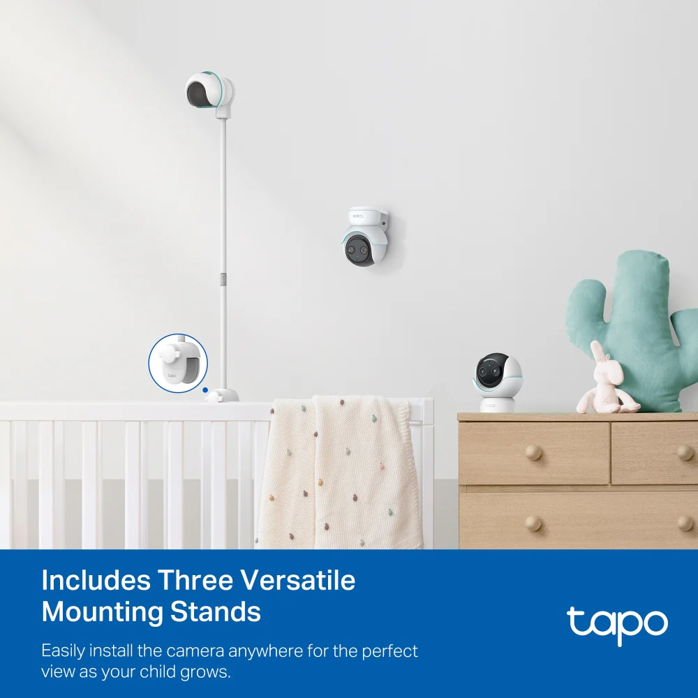 Tapo C840 | Dual-Lens Smart Baby Camera, 2K + 1080P, Baby Cry Detection - Image 15