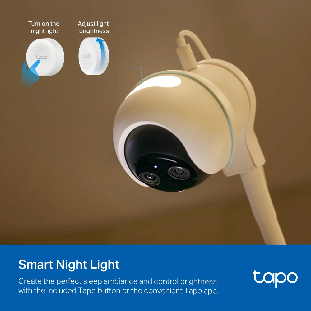Tapo C840 | Dual-Lens Smart Baby Camera, 2K + 1080P, Baby Cry Detection - Image 16