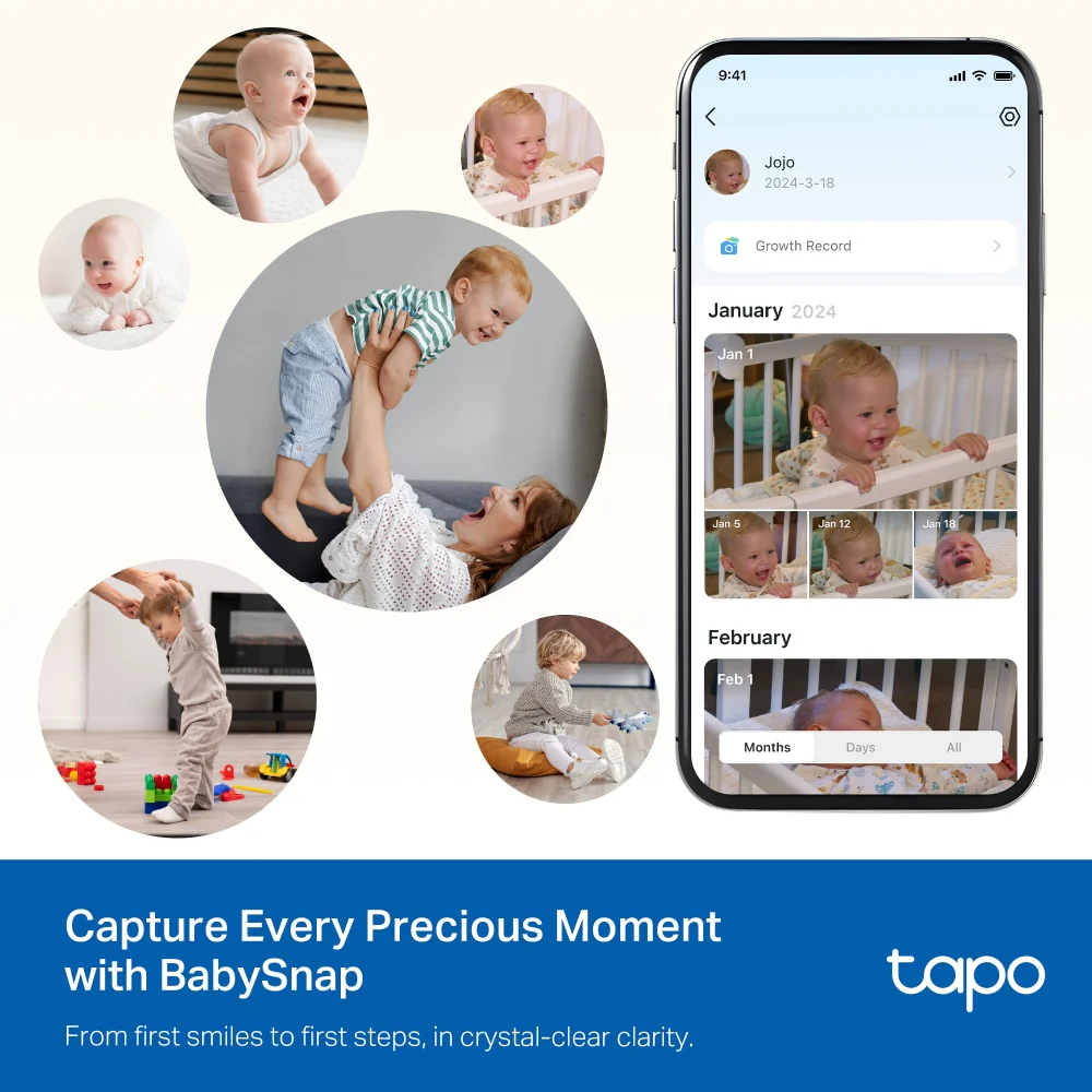 Tapo C840 | Dual-Lens Smart Baby Camera, 2K + 1080P, Baby Cry Detection - Image 17
