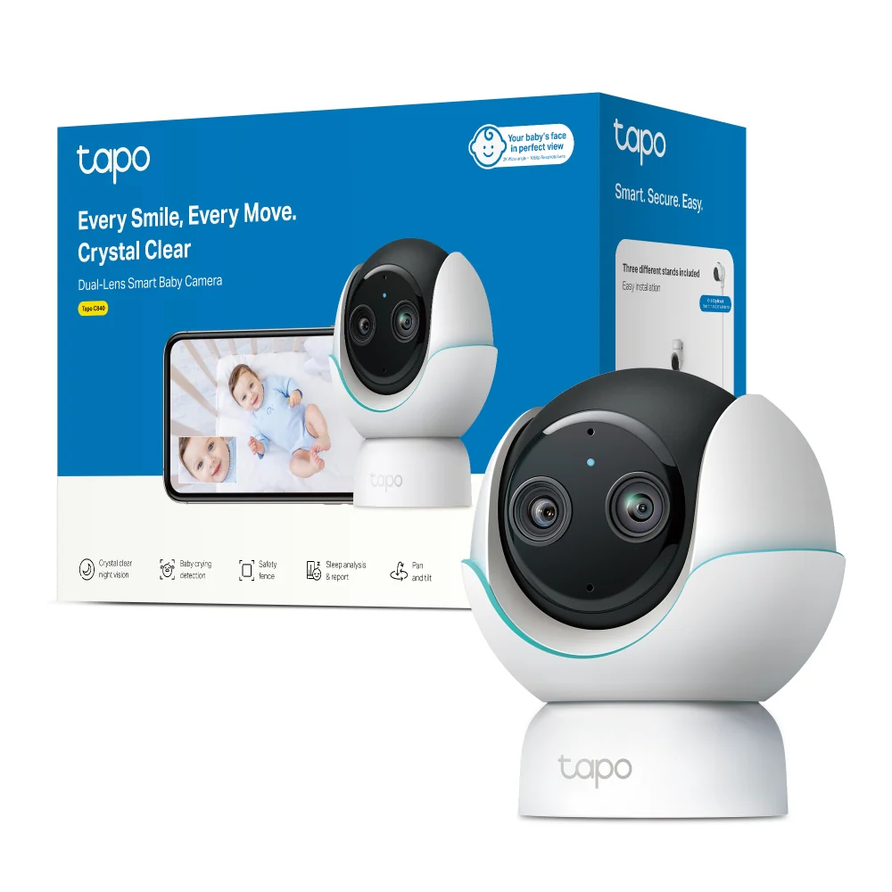 Tapo C840 | Dual-Lens Smart Baby Camera, 2K + 1080P, Baby Cry Detection - Image 18
