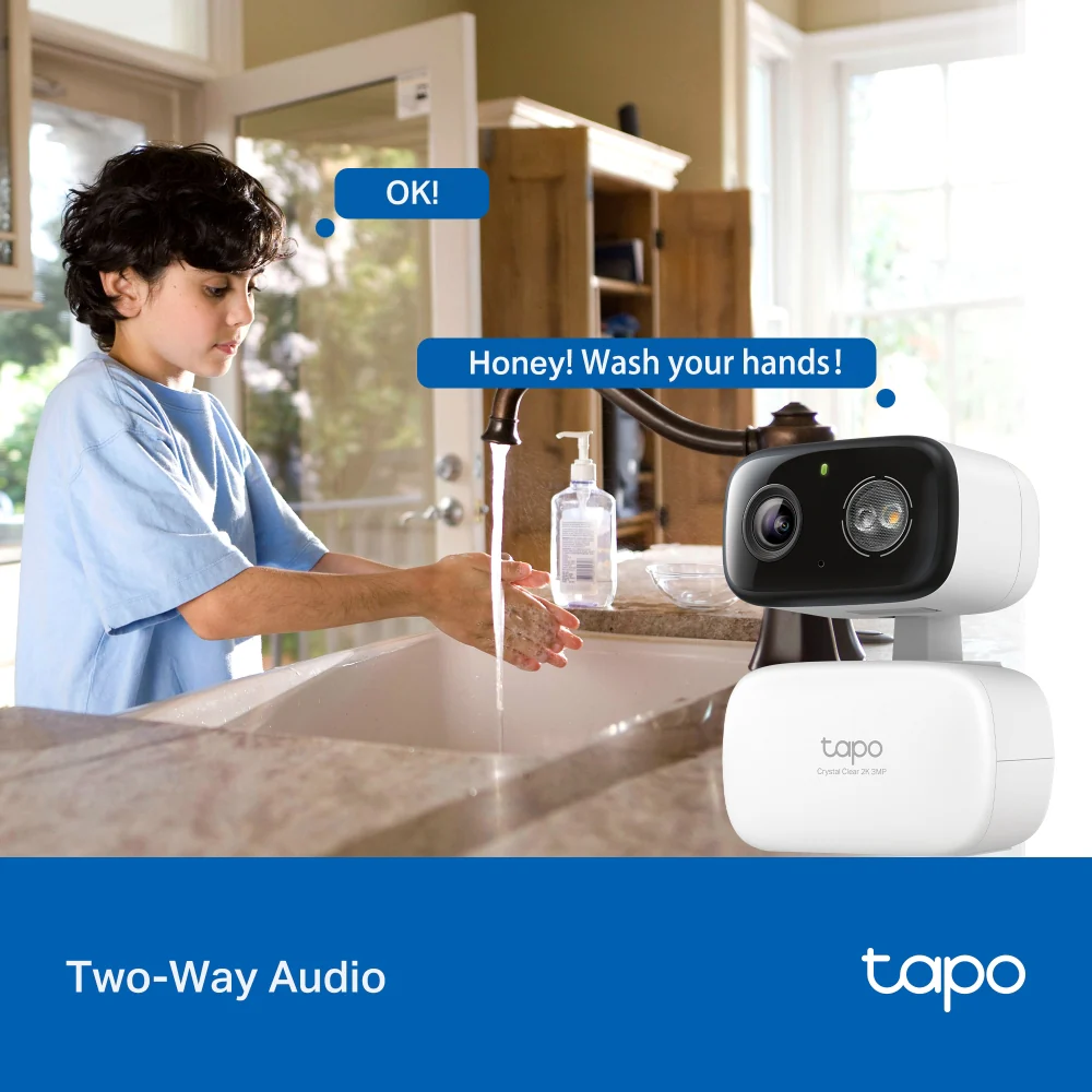 Tapo C216 | Pan/Tilt Wi-Fi Security Camera, 2K QHD, AI Tracking - Image 12
