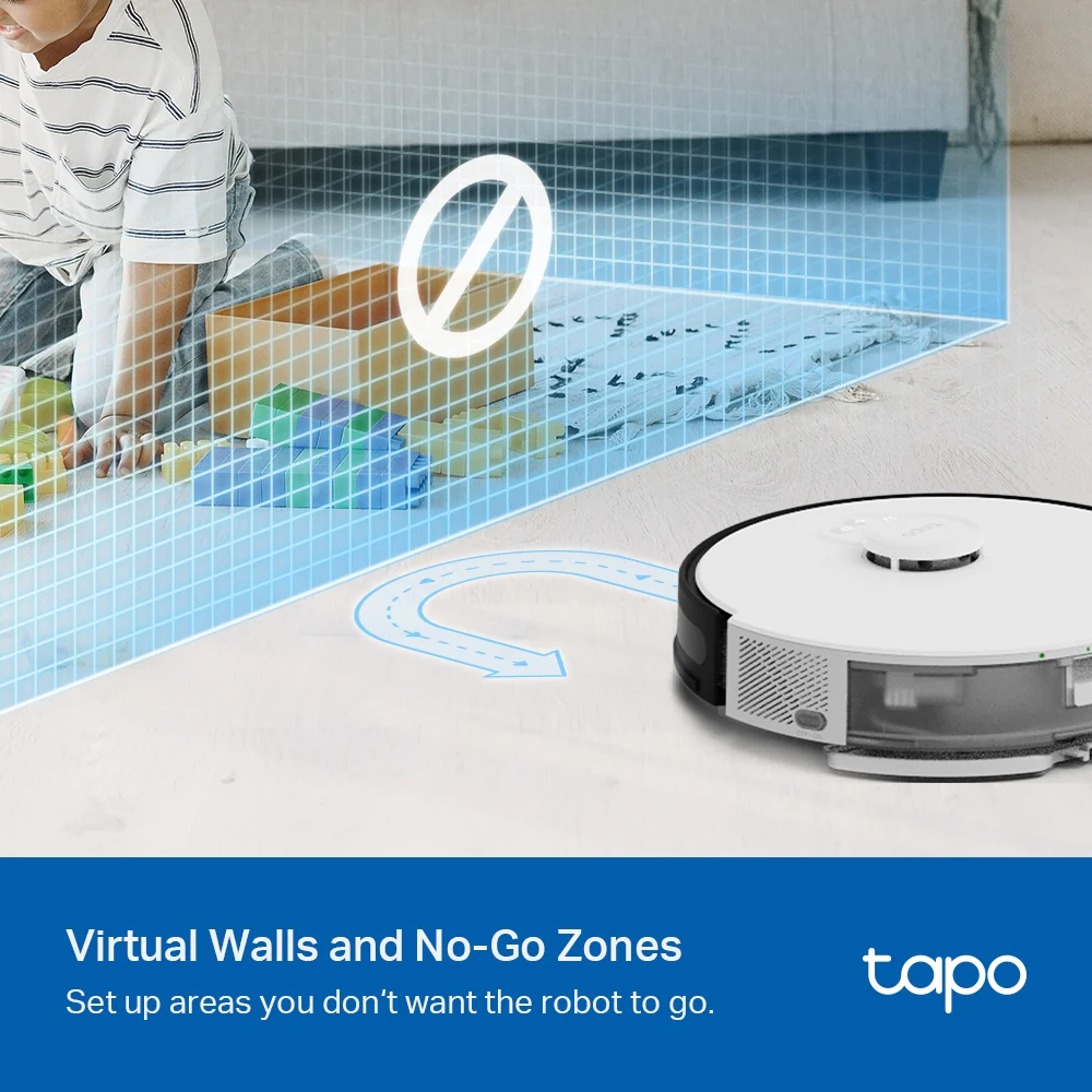 Tapo RV30C Mop | Robot Vacuum & Mop, 4200Pa Suction, LiDAR Navigation - Image 6