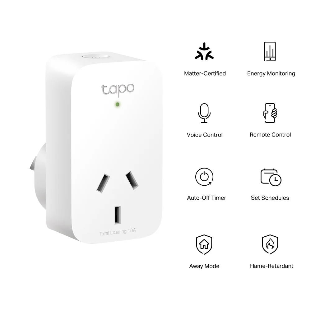 Tapo P110M | Mini Smart Wi-Fi Plug, Energy Monitoring - Image 2