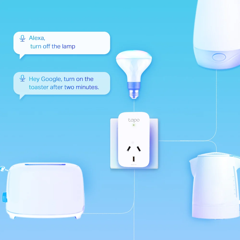 Tapo P110 | Mini Smart Wi-Fi Socket, Energy Monitoring, App & Voice Control - Image 6