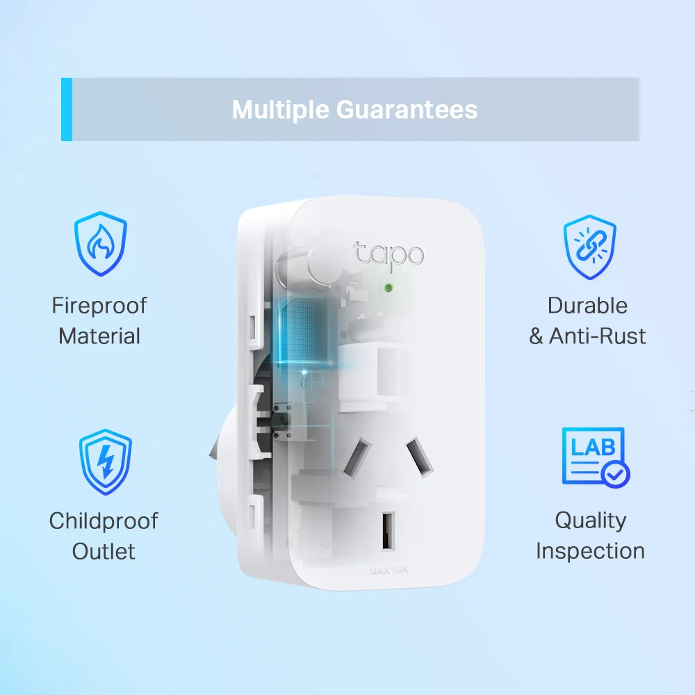 Tapo P110 | Mini Smart Wi-Fi Socket, Energy Monitoring, App & Voice Control - Image 7
