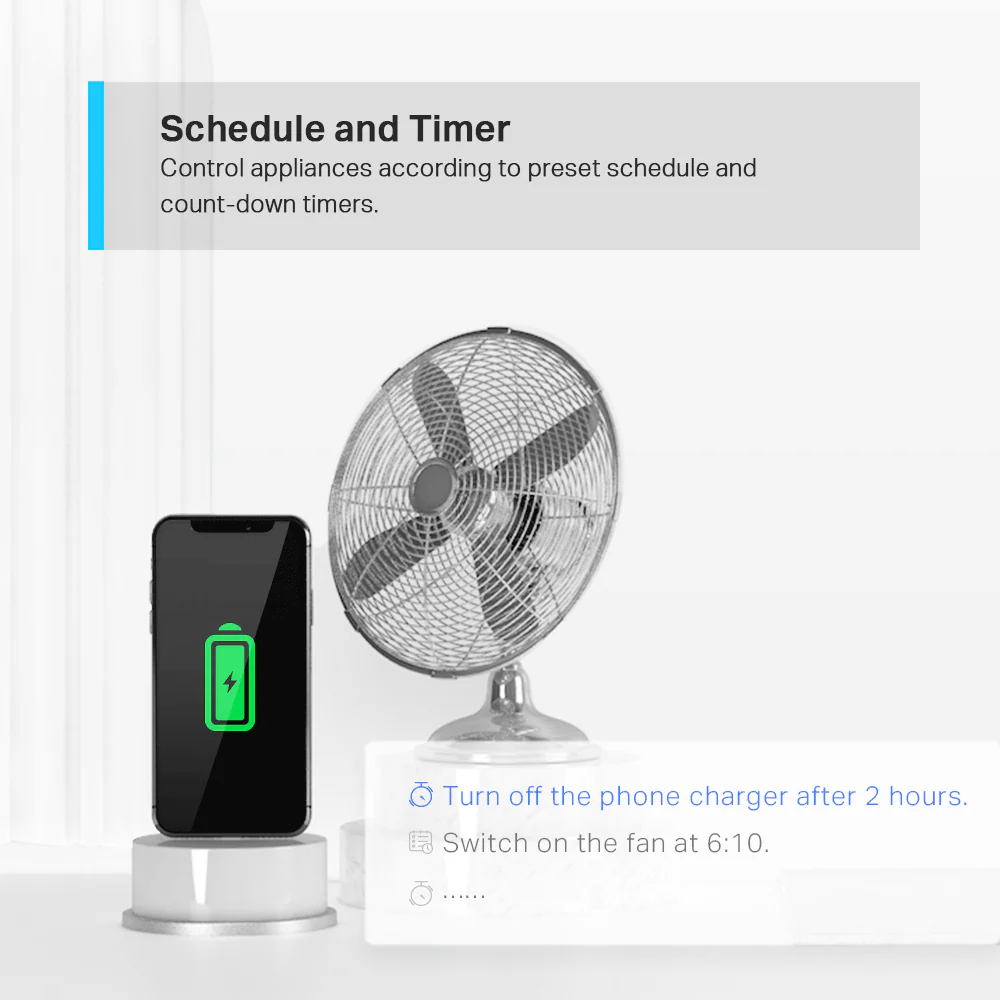 Tapo P100 | Mini Smart Wi-Fi Socket, App & Voice Control - Image 6