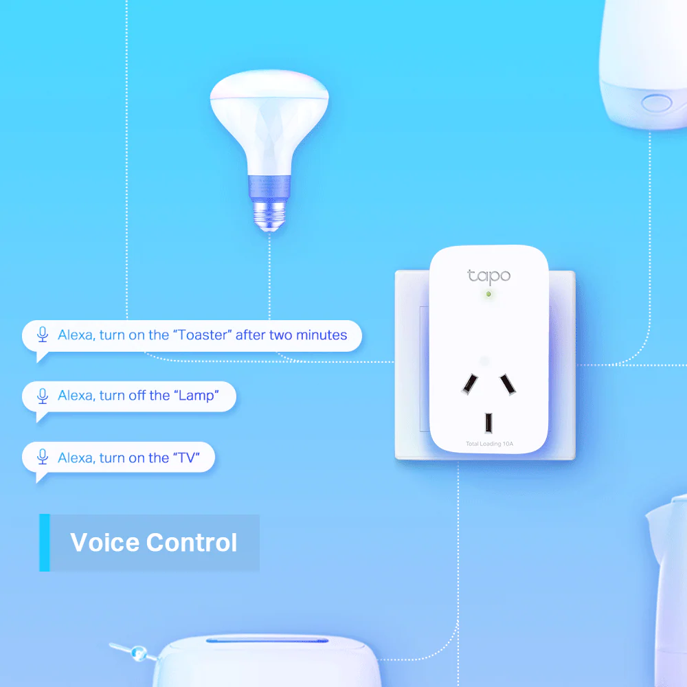 Tapo P100 | Mini Smart Wi-Fi Socket, App & Voice Control - Image 7