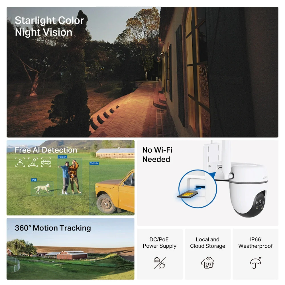 TC40GW | Outdoor Pan/Tilt 4G LTE Camera, 1080P Full HD, Colour Night Vision - Image 18