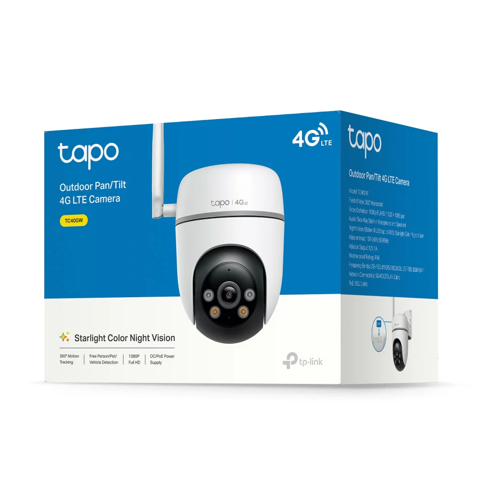 TC40GW | Outdoor Pan/Tilt 4G LTE Camera, 1080P Full HD, Colour Night Vision - Image 28