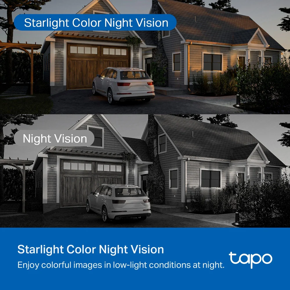 Tapo C530WS | Outdoor Pan/Tilt Wi-Fi Security Camera, 3K, Colour Night Vision - Image 4