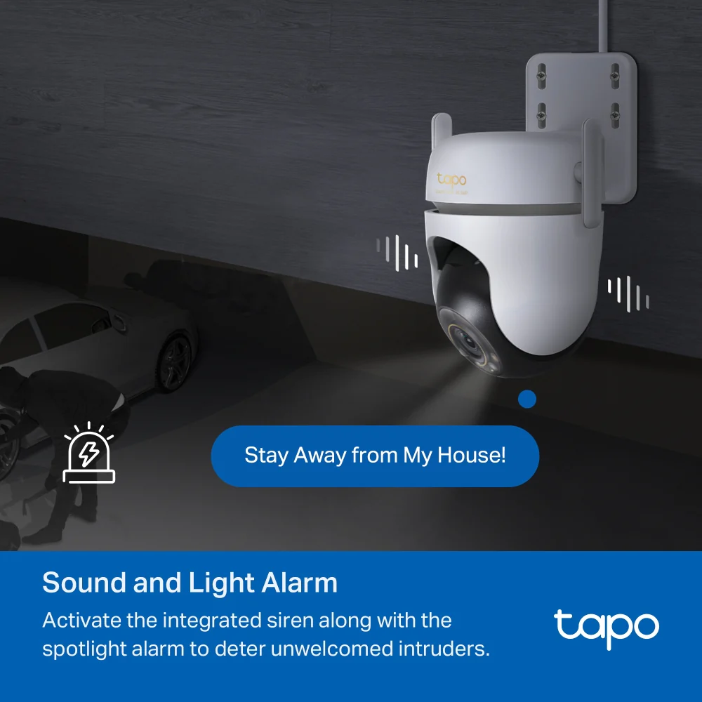 TC43 | Outdoor Pan/Tilt Security Wi-Fi Camera, 3K 5MP, Colour Night Vision - Image 13