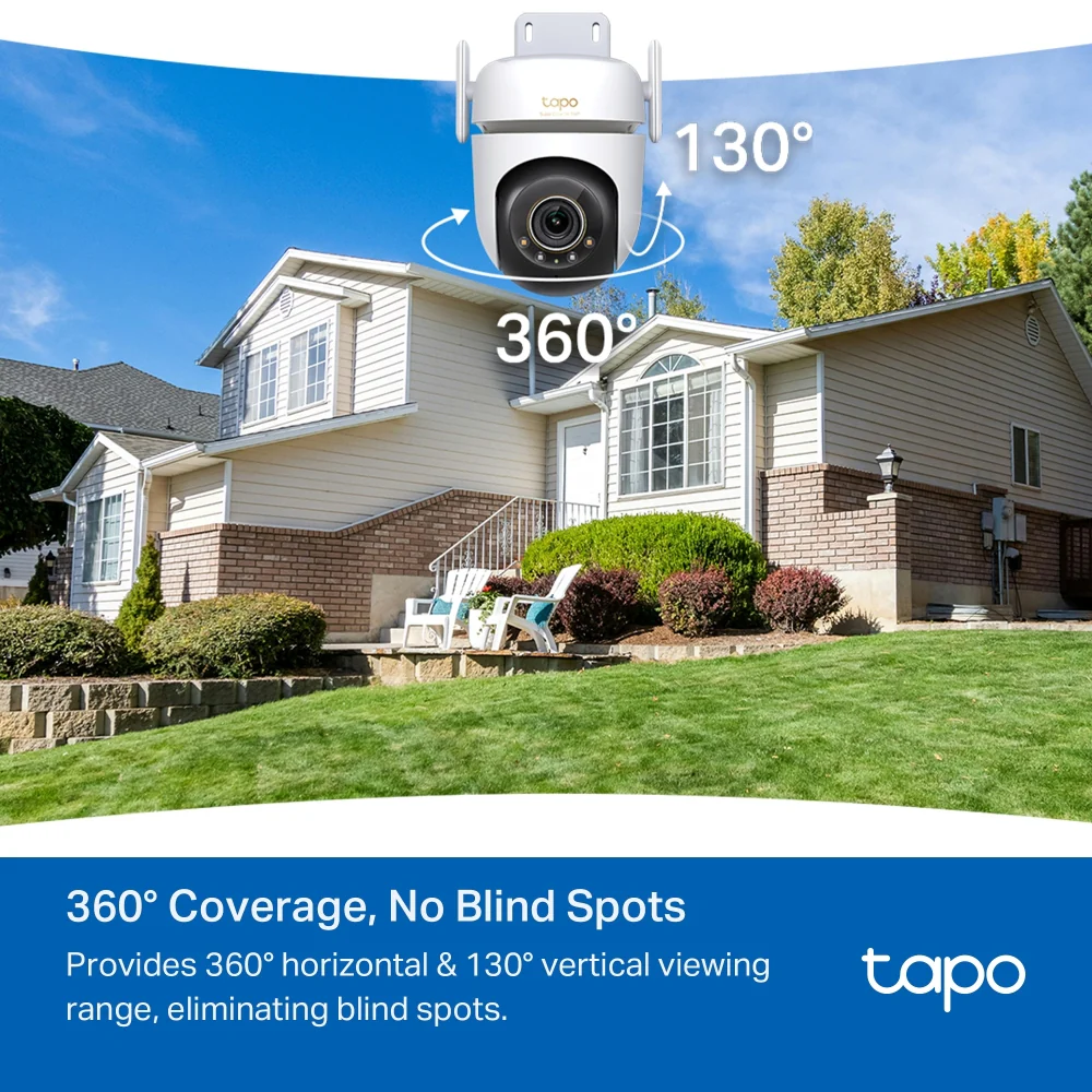 TC43 | Outdoor Pan/Tilt Security Wi-Fi Camera, 3K 5MP, Colour Night Vision - Image 6
