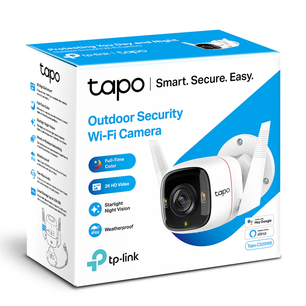 Tapo C320WS | Outdoor Security Wi-Fi Camera, 2K QHD, Starlight Night Vision - Image 4