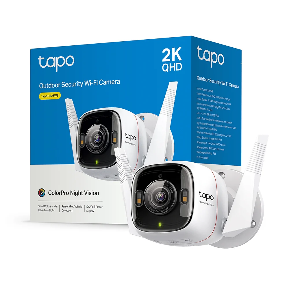 Tapo C325WB | Outdoor Security Wi-Fi Camera, 2K QHD, ColorPro Night Vision - Image 10