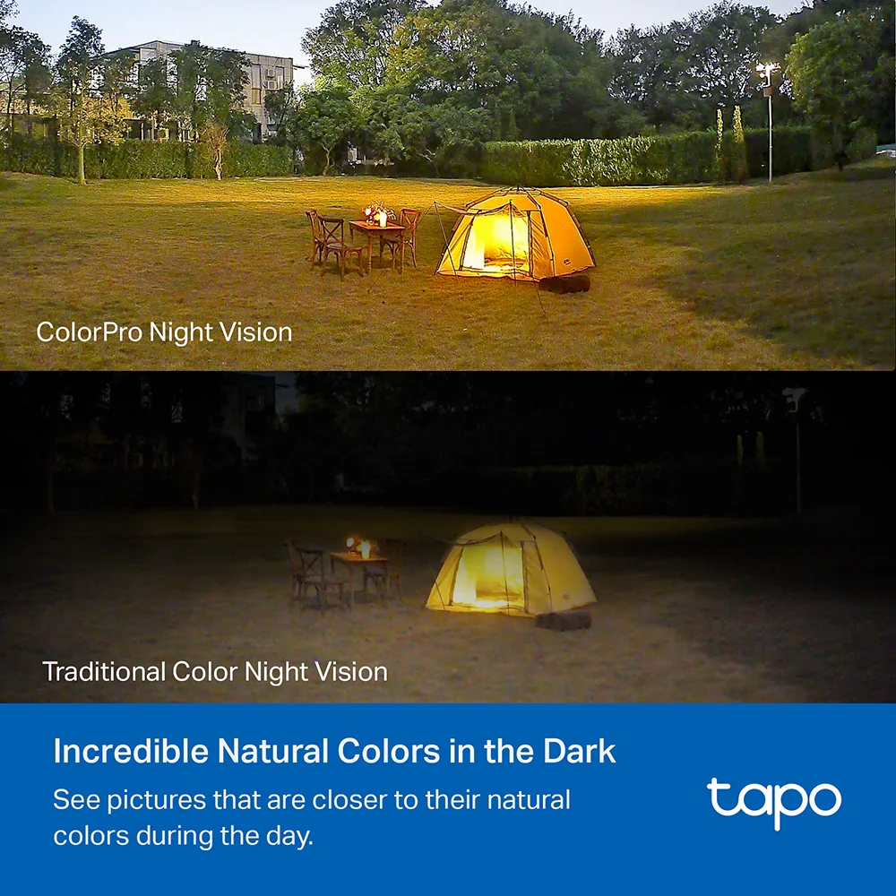 Tapo C325WB | Outdoor Security Wi-Fi Camera, 2K QHD, ColorPro Night Vision - Image 4