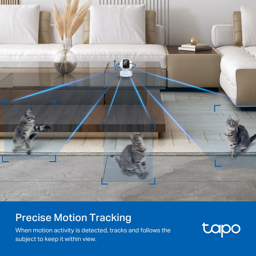 Tapo C222 | Pan/Tilt AI Security Camera, 2K QHD, Smart AI Detection - Image 8
