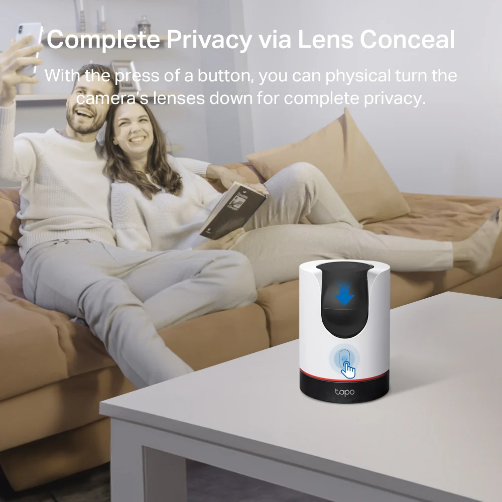 Tapo C225 | Pan/Tilt AI Home Security Wi-Fi Camera, 2K QHD, Smart Tracking - Image 3