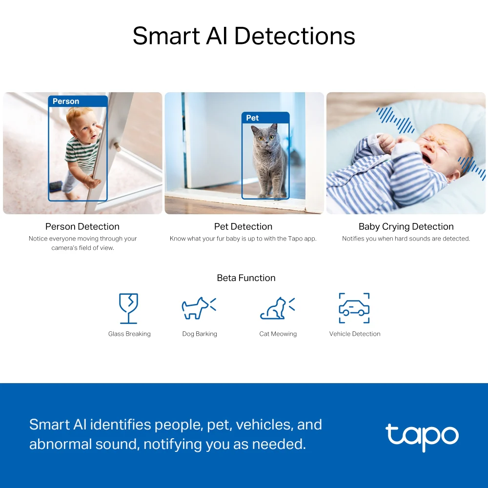 Tapo C230 | Pan/Tilt AI Security Camera, 3K, Smart AI Detection - Image 6