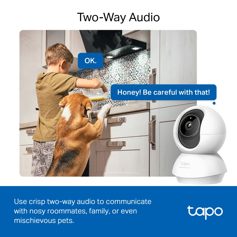 Tapo C230 | Pan/Tilt AI Security Camera, 3K, Smart AI Detection - Image 8