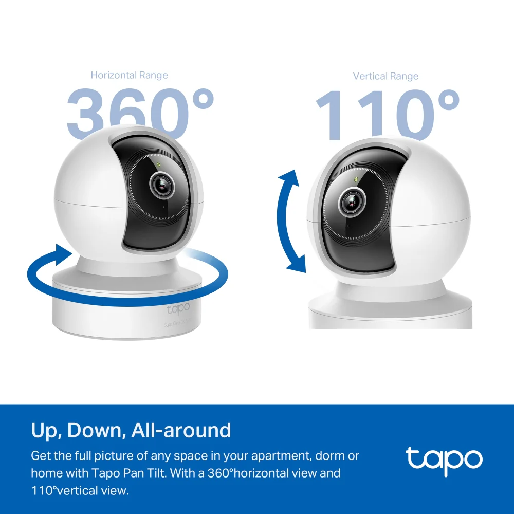 Tapo C232 | Pan/Tilt AI Security Camera, 3K, Smart AI Detection - Image 6