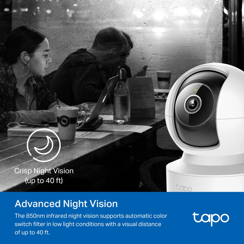 Tapo C232 | Pan/Tilt AI Security Camera, 3K, Smart AI Detection - Image 7