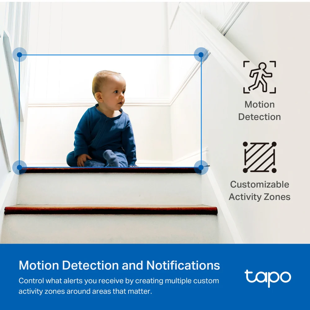 Tapo C232 | Pan/Tilt AI Security Camera, 3K, Smart AI Detection - Image 8