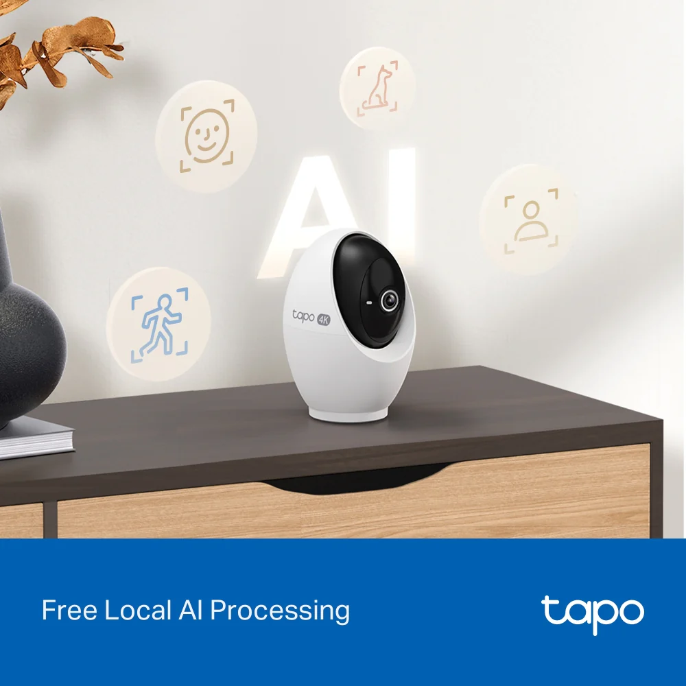 Tapo C260 | Pan/Tilt AI Home Security Wi-Fi Camera, 4K 8MP, Facial Recognition - Image 10