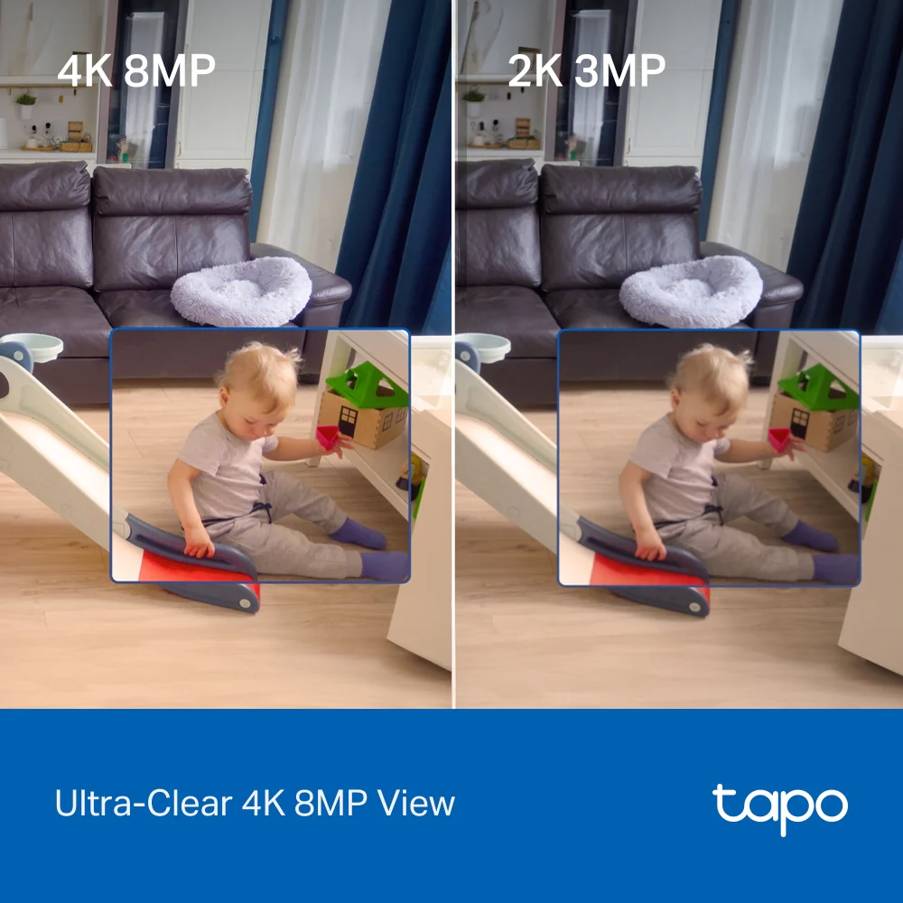 Tapo C260 | Pan/Tilt AI Home Security Wi-Fi Camera, 4K 8MP, Facial Recognition - Image 5