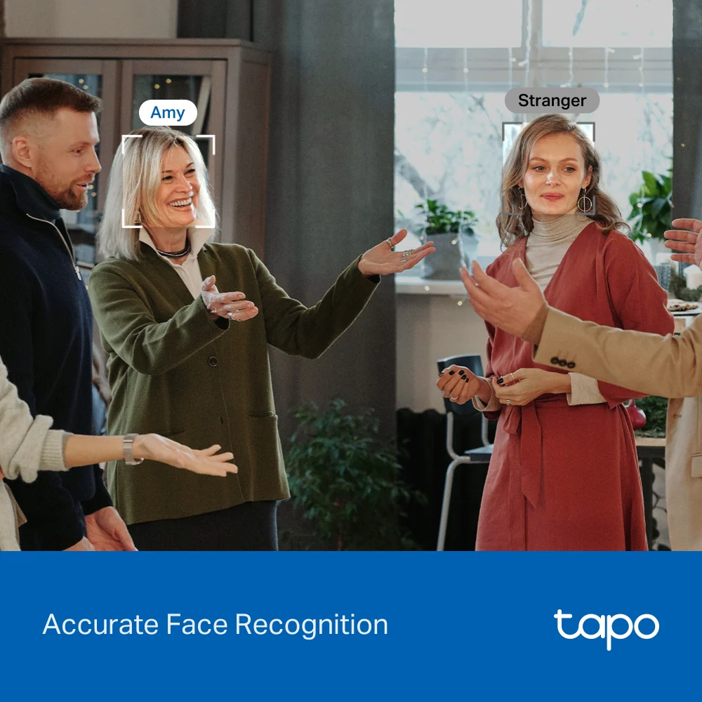 Tapo C260 | Pan/Tilt AI Home Security Wi-Fi Camera, 4K 8MP, Facial Recognition - Image 6