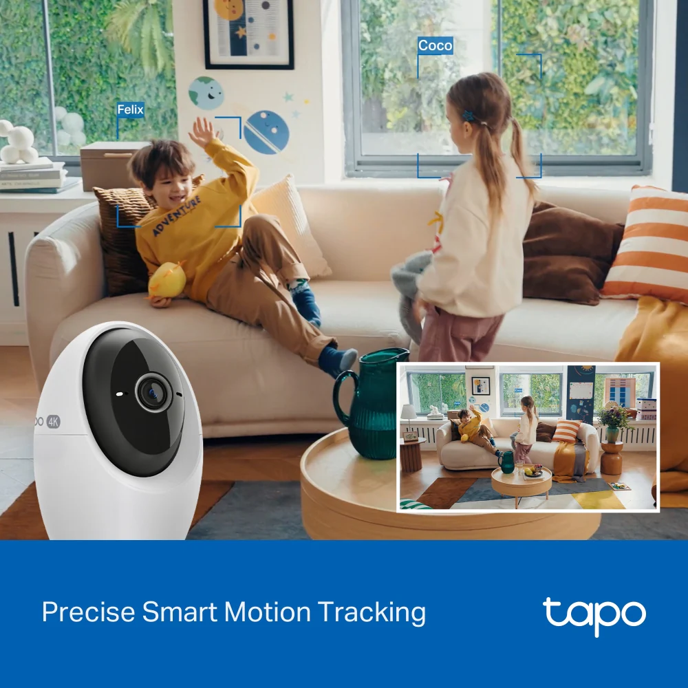 Tapo C260 | Pan/Tilt AI Home Security Wi-Fi Camera, 4K 8MP, Facial Recognition - Image 8
