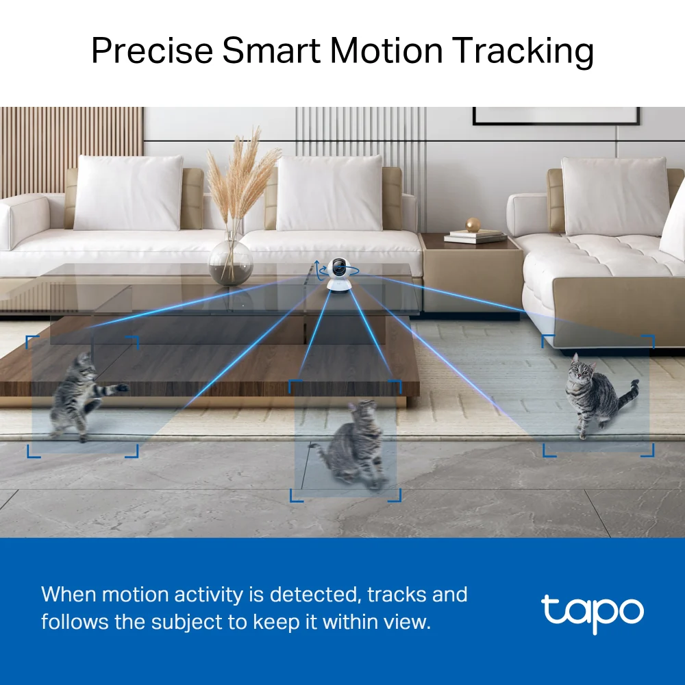 TC74 | Pan/Tilt AI Home Security Wi-Fi Camera, 3K 5MP, Night Vision - Image 10